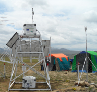 A 4000 metri di quota la stazione di monitoraggio per misure di ozono, black carbon e  distribuzione dimensionale del particolato atmosferico.